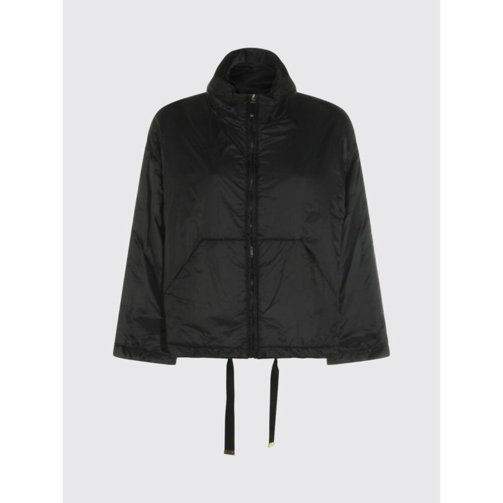 Max Mara The Cube Women Short Padded Jacket In Water Repellent Canvas